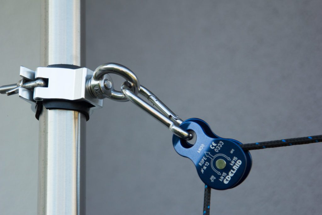 Bauanleitung für das einrollbare Sonnensegel Sonnensegel selber bauen